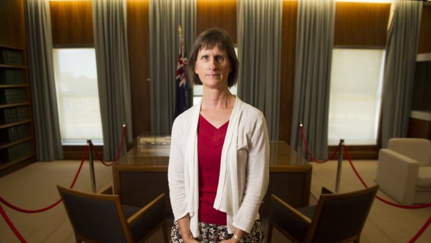 Senior historian at Old Parliament House Libby Stewart after the death of Malcolm Fraser.