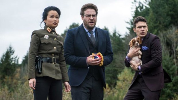 <i>The Interview</i> takes almost $US3 million.