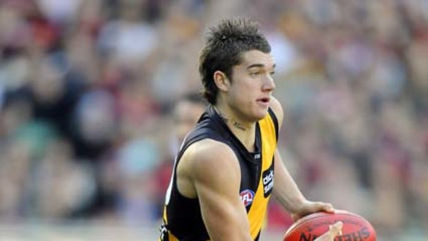 Tiger Dustin Martin is set to remain in the yellow and black.