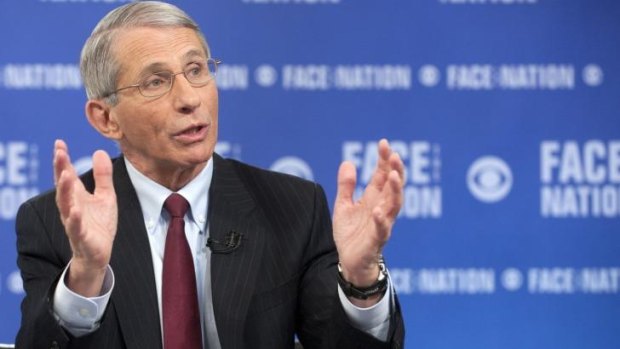 The US National Institute of Health's Dr Anthony Fauci says it's perfectly normal to feel anxious about a disease that kills so fast, but he predicts there won't be an outbreak in the US. 