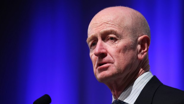 Reserve Bank governor Glenn Stevens in his statement omitted a key phrase used frequently in earlier statements to signal more cuts.