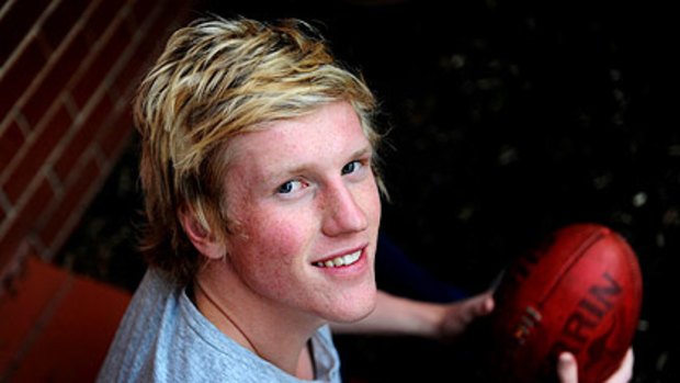 Josh Caddy can't wait for the AFL draft.