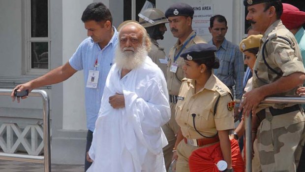 Asaram Bapu: Spiritual guru accused of sexual assault on a 16-year-old schoolgirl at a religious retreat in central India.