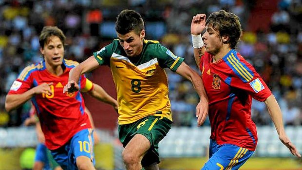 The future is golden: Young Socceroos like Terry Antonis have a big future and can make waves at the World Cup in Turkey next month, according to coach Paul Okon.