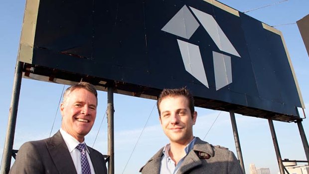 NSW Deputy Premier Andrew Stoner in San Francisco with Elias Bizannes, one of the founders of StartupHouse.