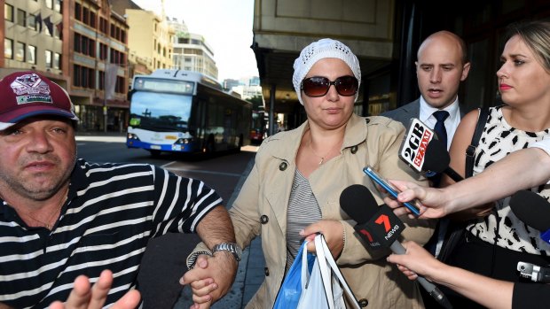 Amirah Droudis, seen during a previous court appearance, has been convicted of murdering Man Haron Monis' ex-wife.  