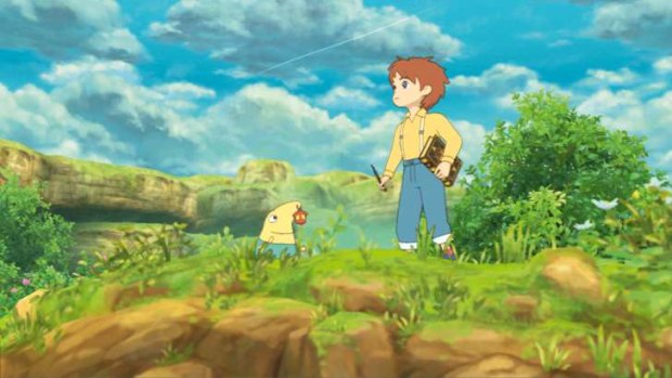 Ni No Kuni is turned into something very special thanks to its gorgeous Studio Ghibli visuals.