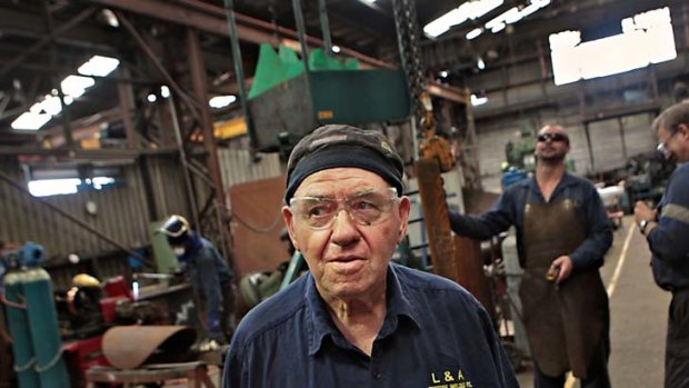 "For the younger people, it’s going to be hard" ... veteran boilermaker Jack Martens at L&A.