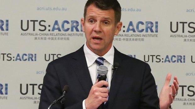 Mike Baird has denied knowing a developer helped fund the position of his policy director.
