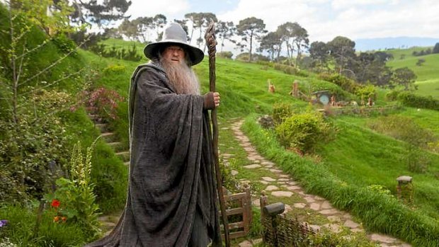 Fantasy ... Sir Ian McKellen in <em>The Lord of the Rings</em>.