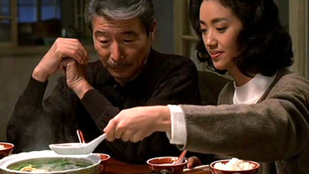 The awkward father and daughter bond... from <i>Eat Drink Man Woman</i>.