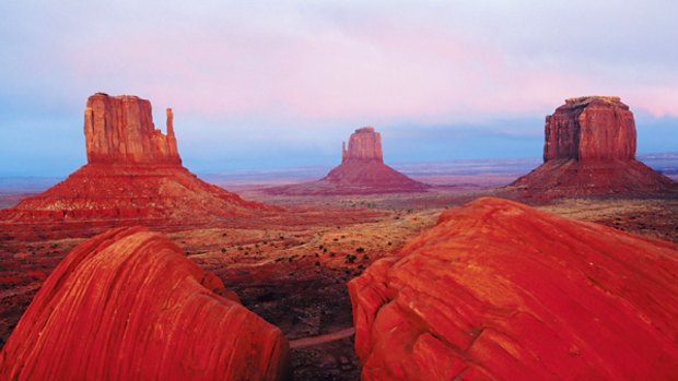 That'll be the day ... views to the East and West Mittens in Monument Valley on the Utah-Arizona border.