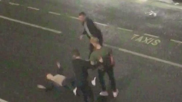 Video footage allegedly showed Stokes involved in a late-night street fight in Bristol.