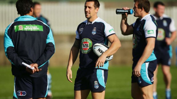 "I was playing Flegg at the Roosters": Mitchell Pearce.
