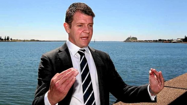 Accused of misleading Parliament: Mike Baird.