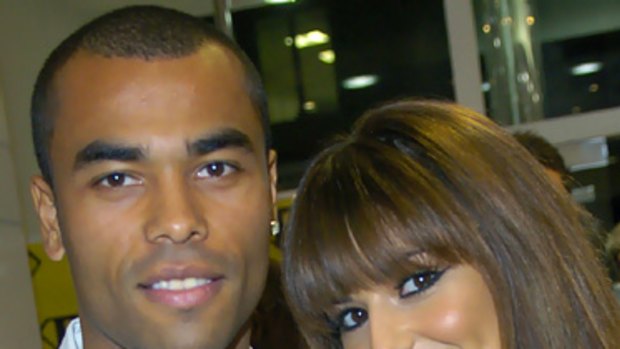 Reportedly split ... Cheryl Cole has apparently dumped husband Ashley by text message.