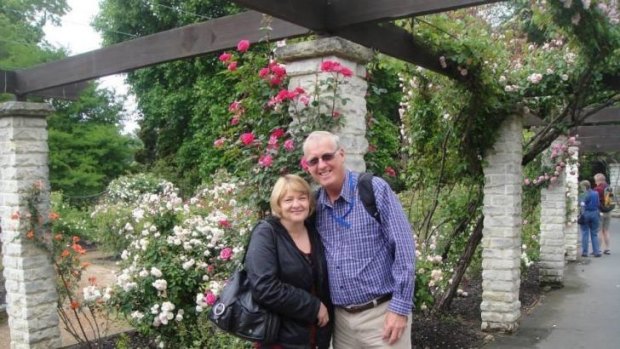 Brisbane couple Rodney and Mary Burrows, who were onboard Malaysia Airlines flight MH370.