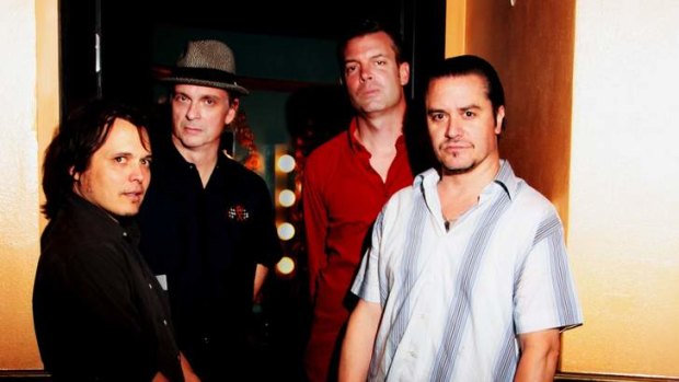 Tomahawk (from left): Trevor Dunn, Duane Denison, John Stanier and Mike Patton.