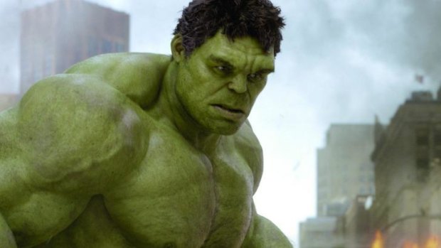 Transformation: Ruffalo, and a little bit of CGI, as The Hulk in <i>The Avengers</i>.