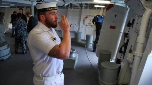 Combat systems operator able seaman Ryan Maris