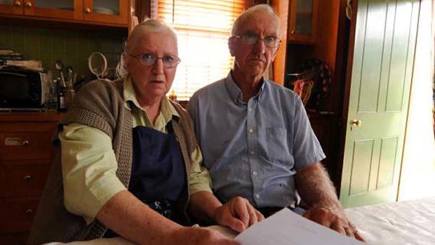 Smeaton residents Carmel and Bernard Righetti are opposing the installation of an NBN tower in the town on health grounds.
