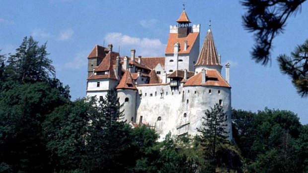 High stakes: Dracula's home is on the market.