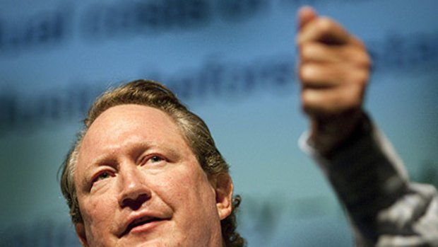 $568 million is all in a day's work for mining magnate Andrew Forrest.