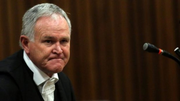 Defence lawyer Barry Roux.