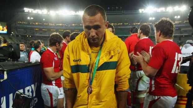 Reds blow ... Quade Cooper is likely to miss most of Queensland's Super Rugby campaign in 2012.