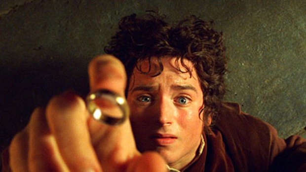Fantasy man...Elijah Wood as Frodo Baggins in Lord of The Rings.