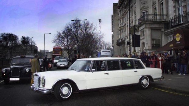 The classic Pullman has been owned by many celebrities, including this model ordered by John Lennon. Photo: Reuters