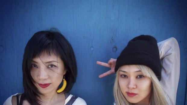 Arty: Yuka Honda and Miho Hatori are the members of New York electro pop duo Cibo Matto.