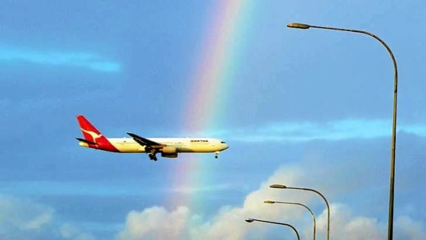 Over the rainbow: It has been a decade since Sydney Airport was taxed.