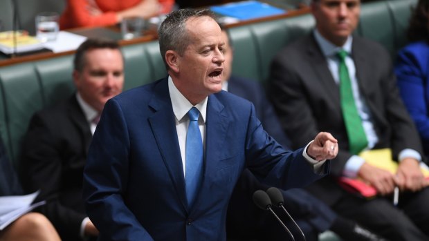 'Already fallen into the deplorables trap': Bill Shorten goads the Prime Minister in parliament about the same-sex marriage plebiscite. 