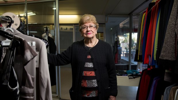 Angelica Nutt opened Angelica's Boutique in 1967 and has seen a Lismore flood or two.