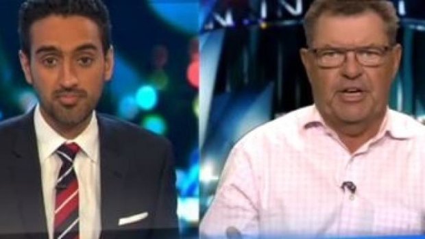 Things got heated between Waleed Aly and Steve Price on The Project on Wednesday.
