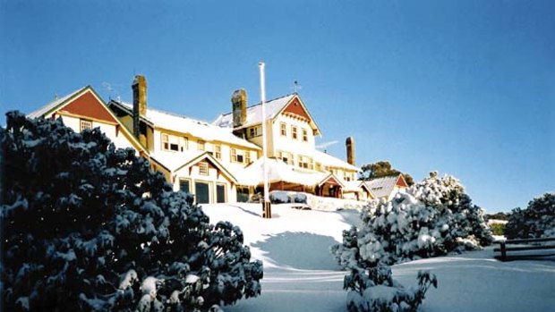 Century, not out ... Mount Buffalo Chalet's doors will open next Saturday.