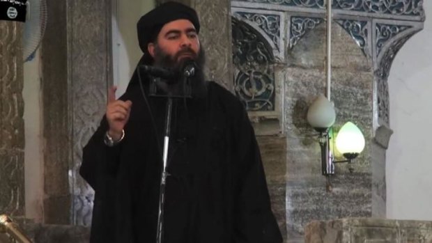 ISIL leader and self-declared "Caliph" Abu Bakr al-Baghdadi.