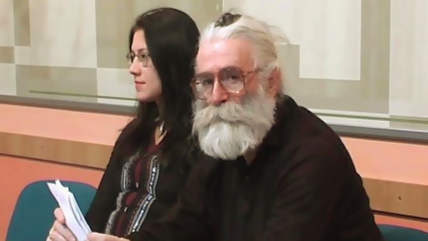 Radovan Karadzic in his guise as alternative medicine practitioner "Dr Dabic". The picture, taken in January, was released by <i>Healthy Life</i> magazine.