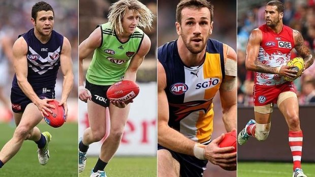 Hayden Ballantyne, as always, divided opinion. But Dyson Heppell, Eric Mackenzie and Lance Franklin were all unanimous selections.