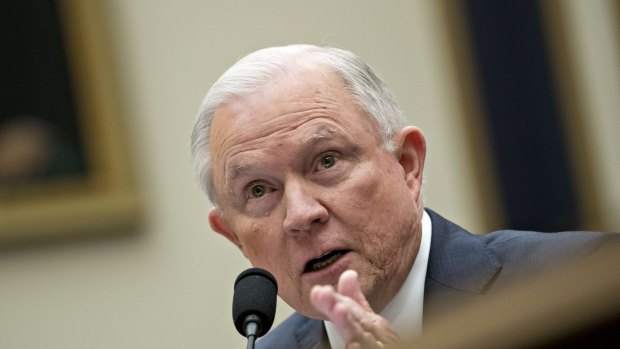 US Attorney-General Jeff Sessions.
