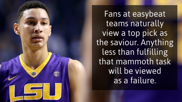 Great expectations: Ben Simmons.