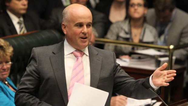 The government has committed to $24 million this year for hiring 200 new teachers. Above, Education Minister, Adrian Piccoli.