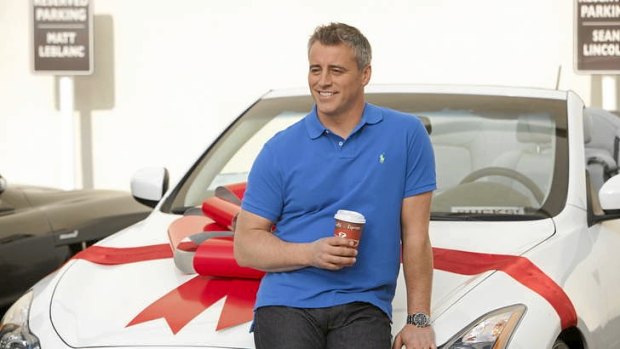 Matt LeBlanc has a blast playing a conceited version of himself in the risque <i>Episodes</i>.
