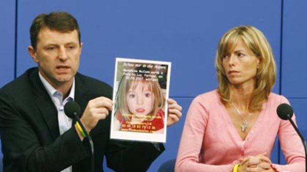 Vanished...Madeleine's parents appealing for help in 2007.