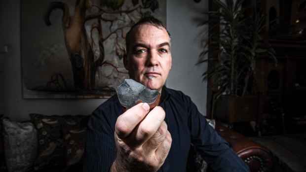 Archaeologist Geoff Irvin.