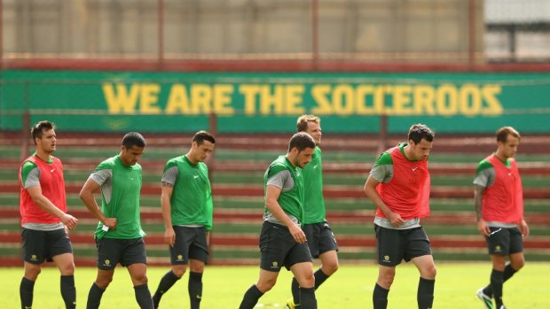 Stand tall: The Socceroos need to never take a backward step.