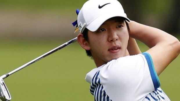 Seung-Yul Noh, of South Korea has not dropped a shot during 54 holes.