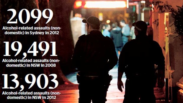 Mean streets: One year after the death of Thomas Kelly on a night out in Kings Cross, there's still danger in the area.