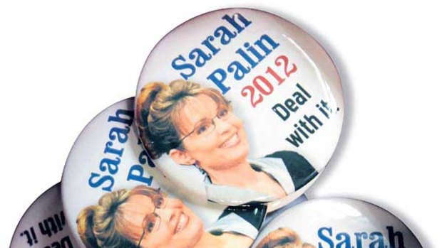 Sarah Palin 2012 buttons.